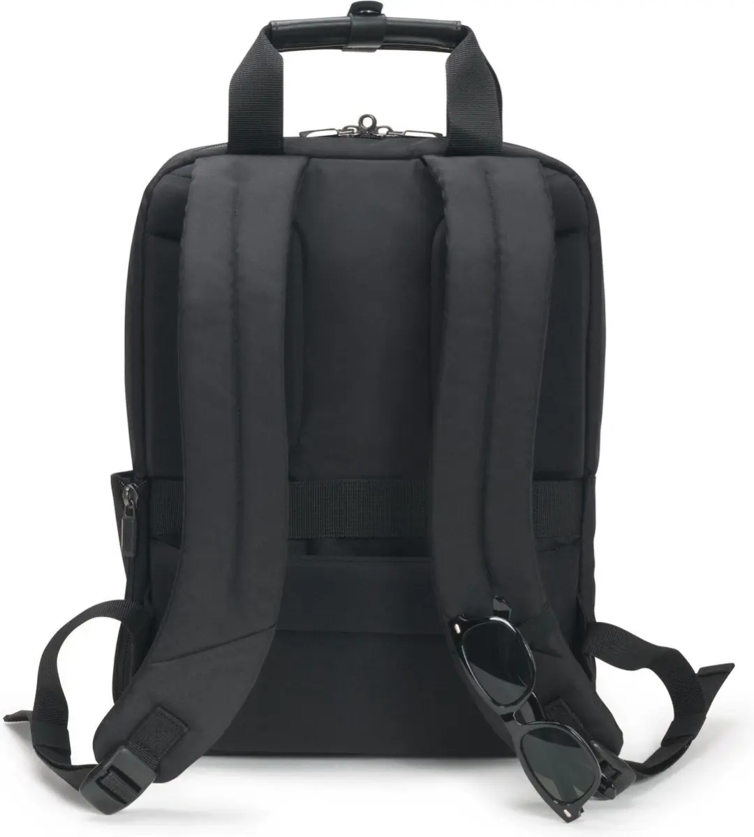 Dicota D31820-RPET Laptoptas 10L - 15 inch - 2 Vakken - Zwart - afbeelding 3 van 6