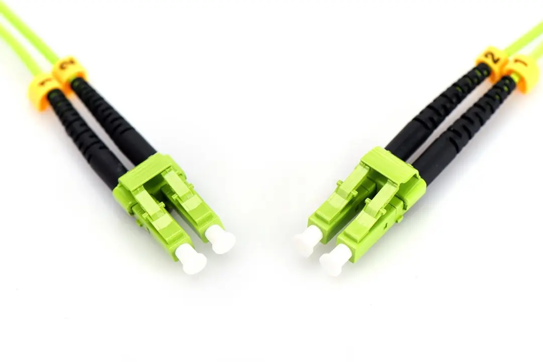 LWL OM5 Multimode Glasvezel Patchkabel LC/LC 3m - Groen