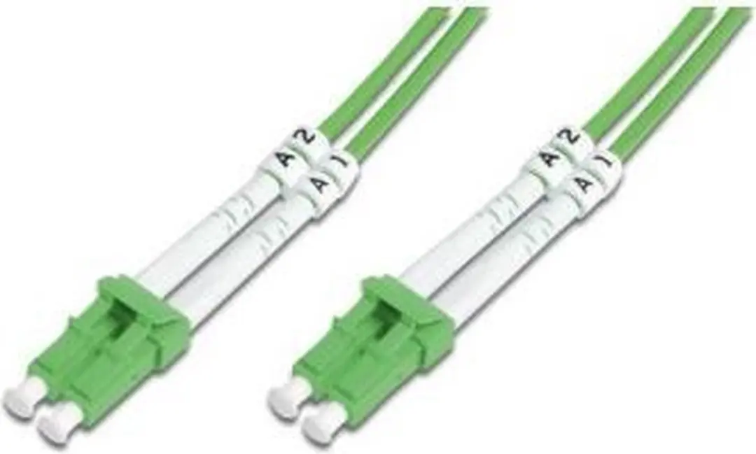 LWL OM5 Multimode Glasvezel Patchkabel LC/LC 3m - Groen - afbeelding 6 van 6