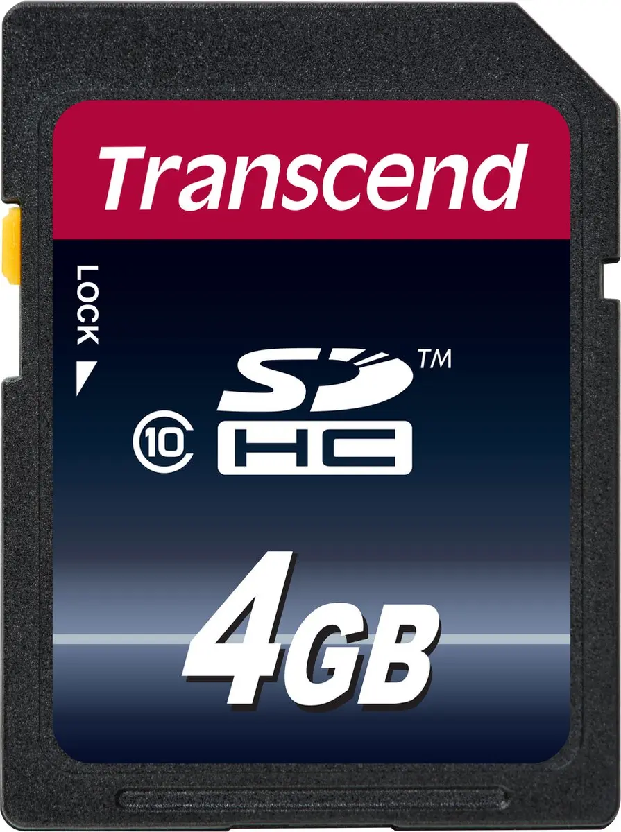 Transcend Premium SDHC 4GB Class 10