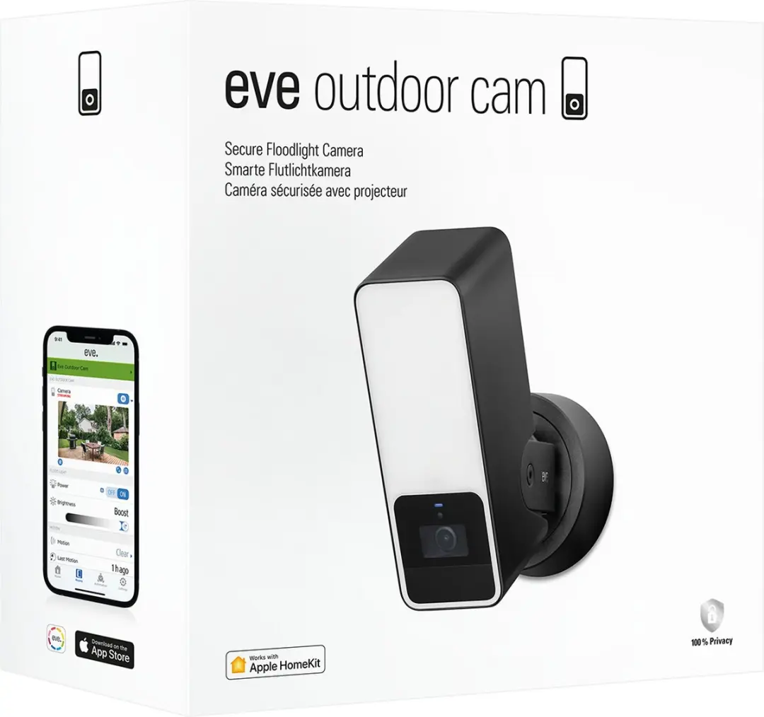 Eve Outdoor Cam Doos Buiten Muur 10ECA8101