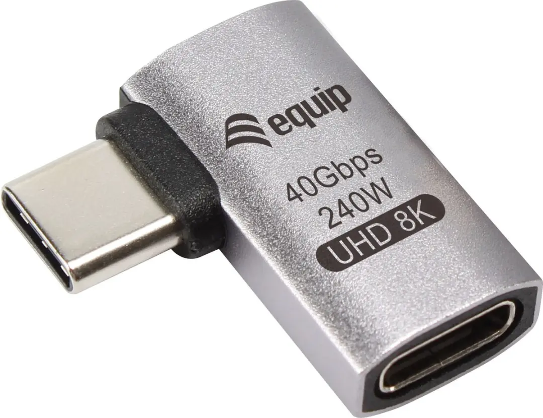 Equip 133478 USB-C naar USB-C Adapter 240W PD 40Gbps - 3 Stuks
