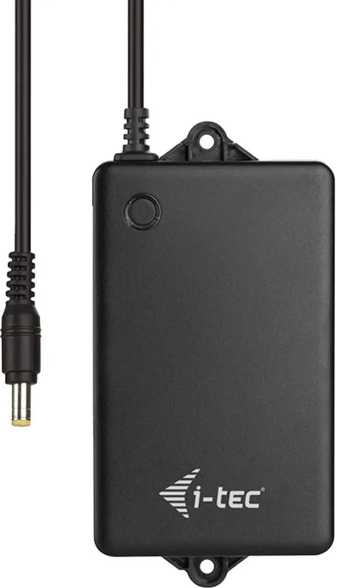 I-tec Built-in Desktop Fast Charger 96W - USB-C PD 3.0 + 3x USB 3.0 QC3.0 - Zwart