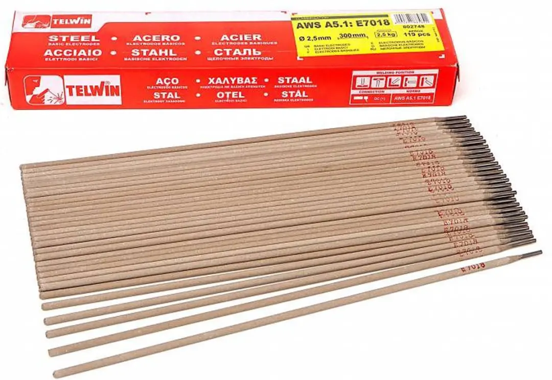 Telwin Basische Laselektroden E7018 Ø3,2mm - 110 Stuks
