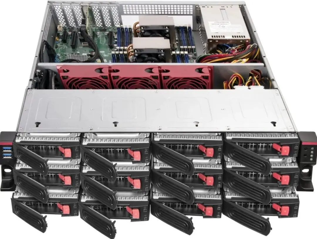 SilverStone SST-RM22-312 Drive Housing - Zilver/Zwart