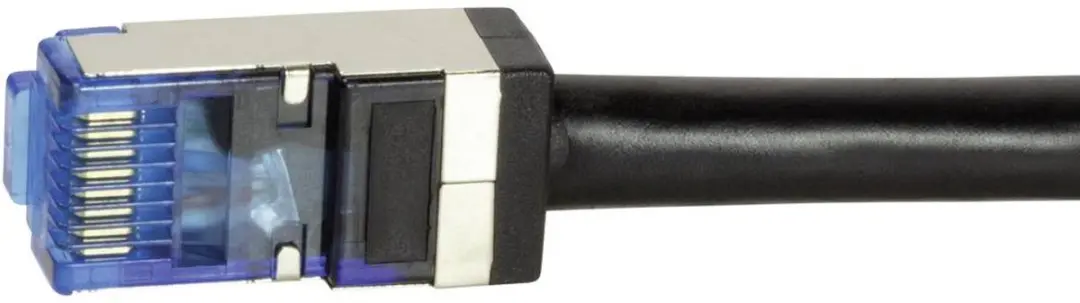 Logilink CQ7103S Netwerkkabel CAT 6A 15m - Zwart