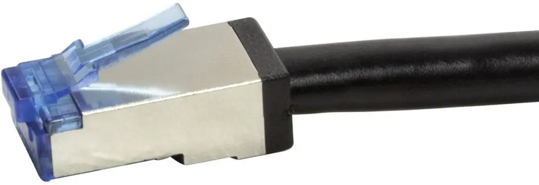 Logilink CQ7103S Netwerkkabel CAT 6A 15m - Zwart
