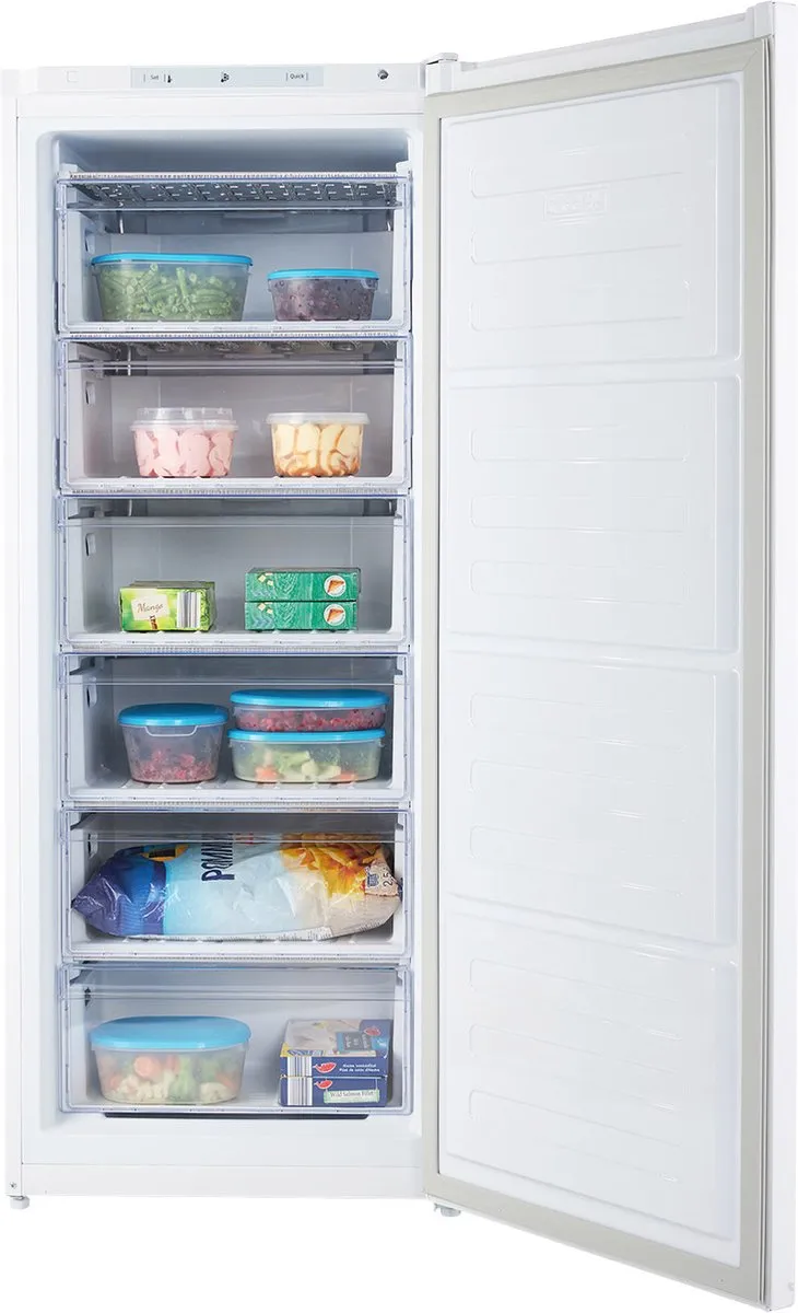 Beko RFSA210K40WN Vriezer 210L - 6 Vakken - 9 kg/dag - Wit