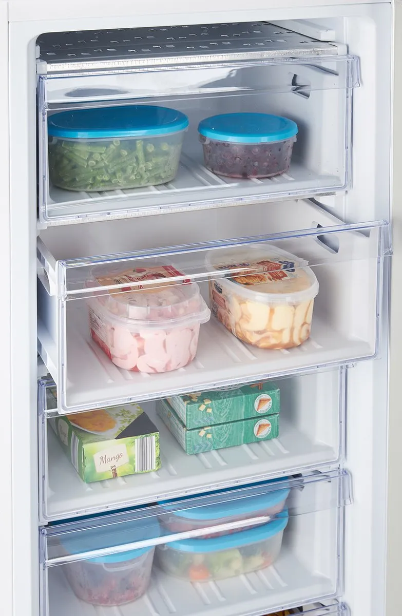 Beko RFSA210K40WN Vriezer 210L - 6 Vakken - 9 kg/dag - Wit