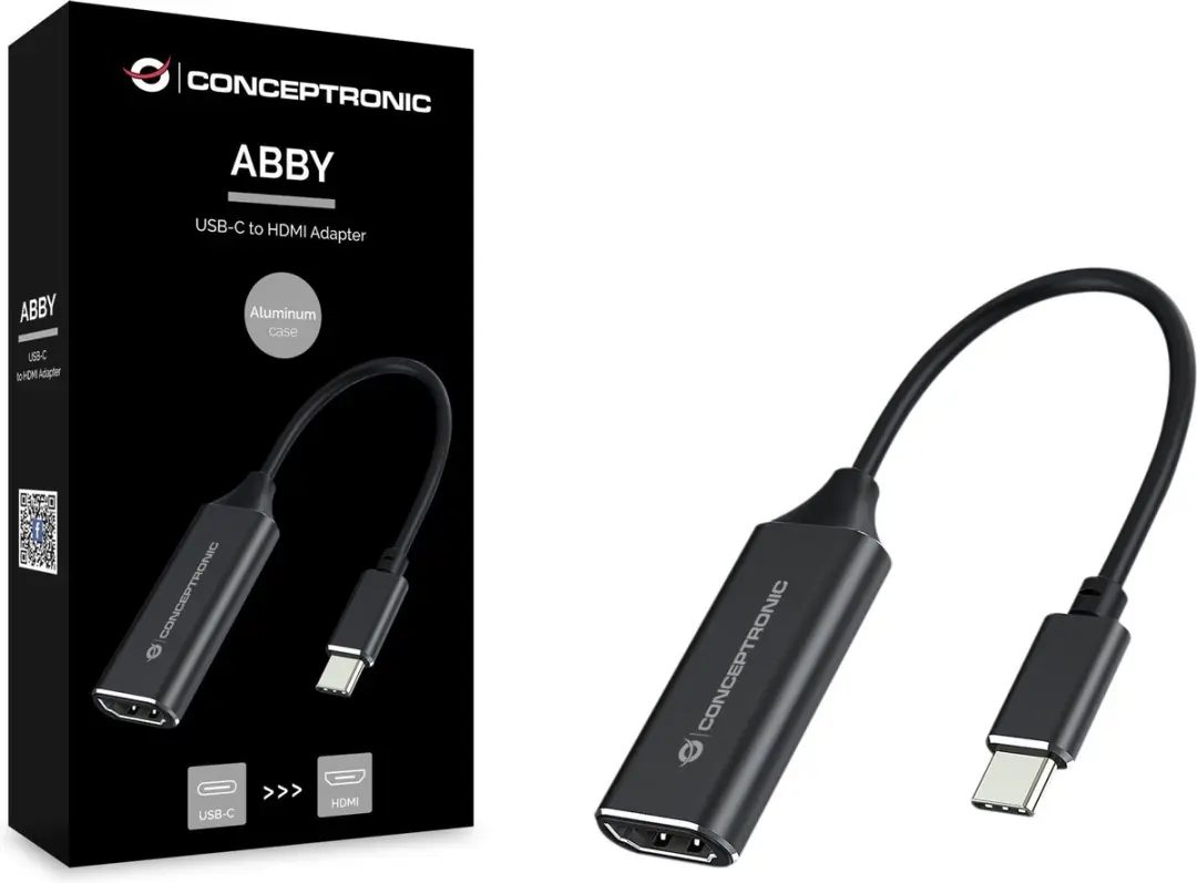 Conceptronic ABBY03B USB-Hub - 1x HDMI