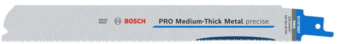 Bosch PRO MTMETAL PR S1137BEF Metaalzaagblad 25 Stuks