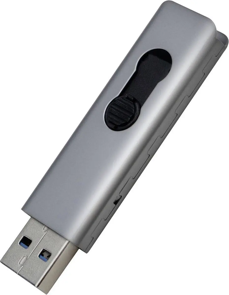 PNY Elite Steel FD128ESTEEL31G-EF USB-stick 128GB - Zilver
