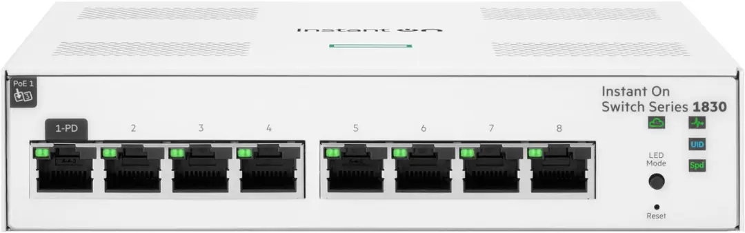 HPE Aruba Instant On 1830 Switch 8 PoE