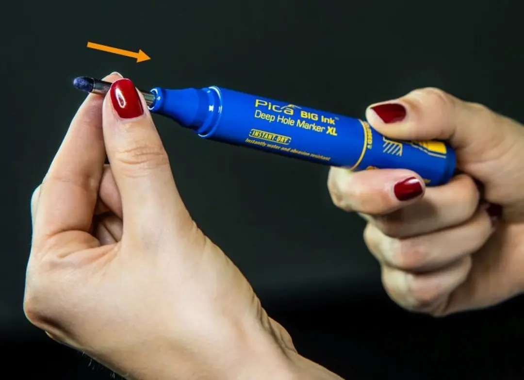 Pica 170/41 Big Ink Markeerstift XL - Blauw