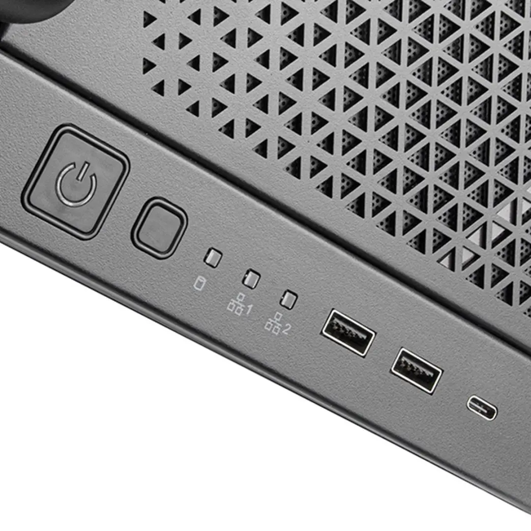SilverStone RM51 Rack - 4x 2.5" & 4x 3.5" - USB 3.0 & USB-C