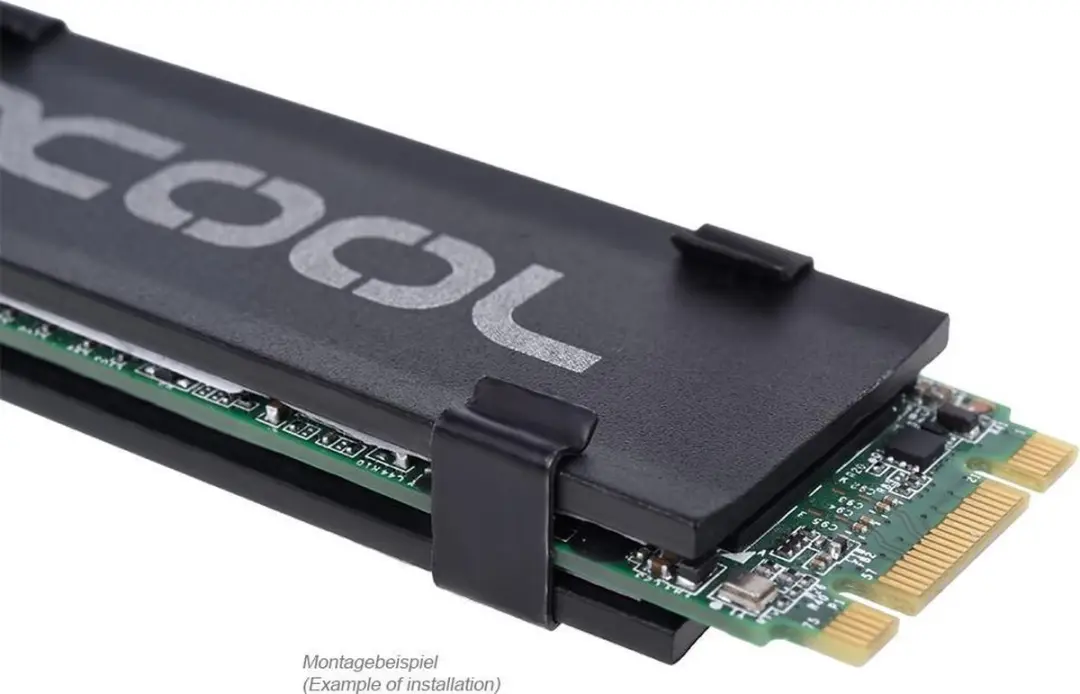 Alphacool HDX M01 M.2 Radiator - Zwart