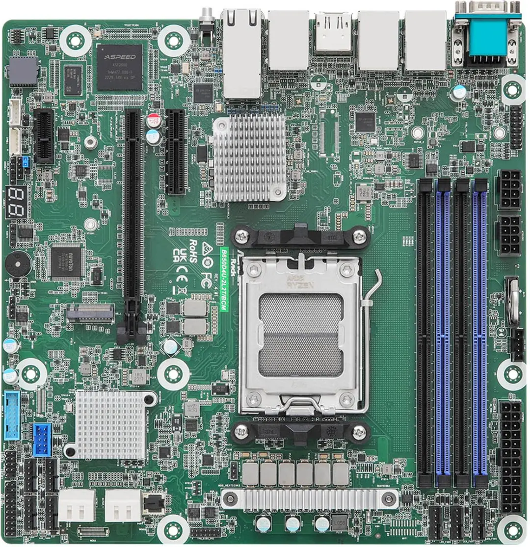 ASRock Rack B650D4U-2L2T/BCM Moederbord