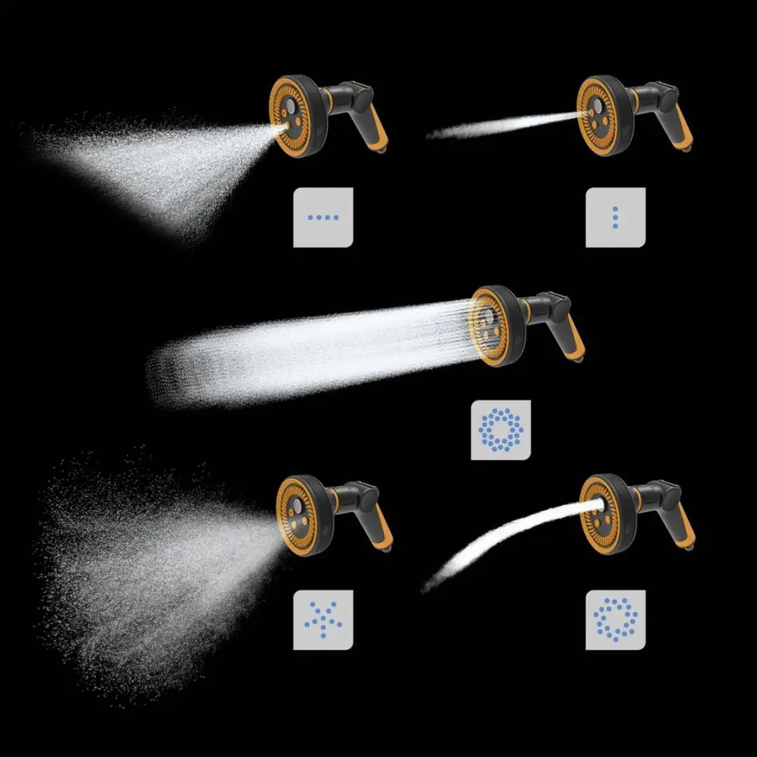 Fiskars Comfort Zwenksproeier
