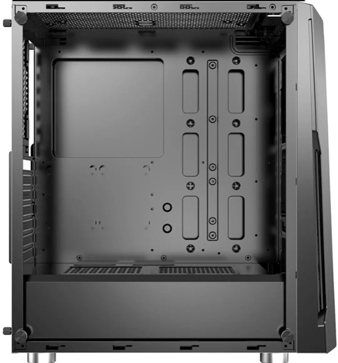 Xilence Performance C XILENT BLADE X512.RGB Midi Tower - Zwart