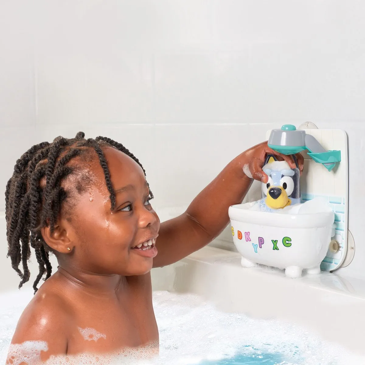 Tomy Bluey Douche & Waspret Badspeelset Multikleur - afbeelding 6 van 6