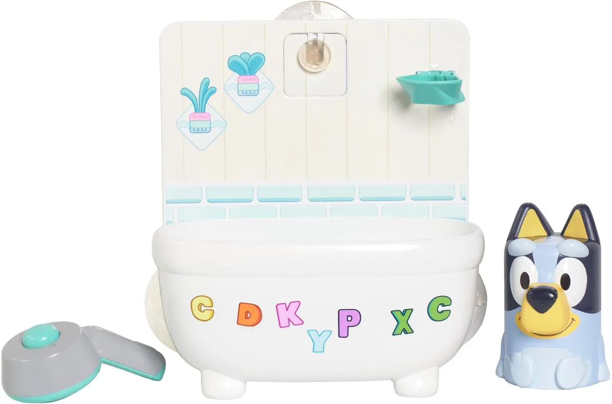 Tomy Bluey Douche & Waspret Badspeelset Multikleur