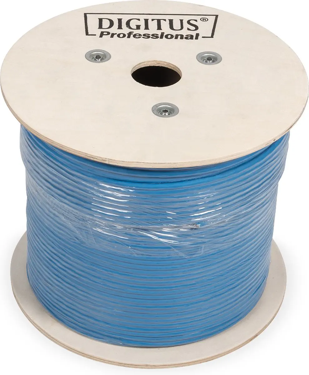 Digitus DK-1613-A-VH-5 Netwerkkabel Cat6a 500m - Blauw - afbeelding 6 van 6