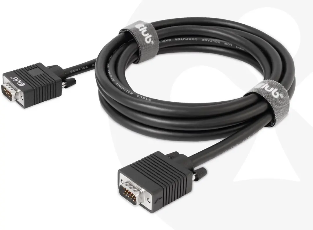 Club 3D VGA-kabel CAC-1703 - 3m - Zwart - afbeelding 6 van 6