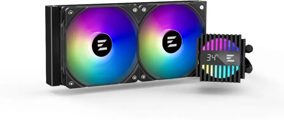 Zalman Alpha2 A24 Black Vloeistofkoelsysteem - 240mm - 2x 120mm RGB