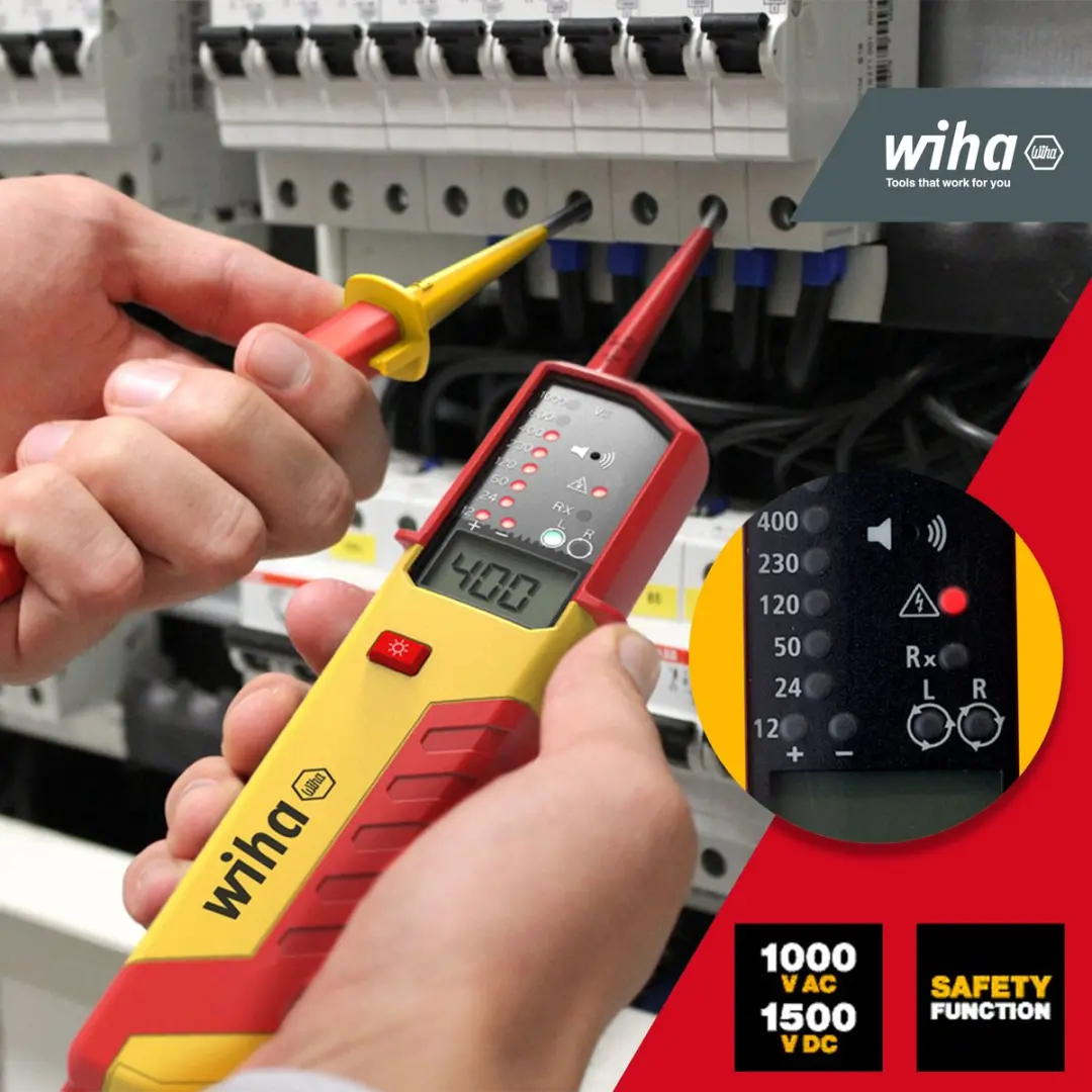 Wiha eMobility Spanningszoeker 12-1000VAC CAT IV 44319