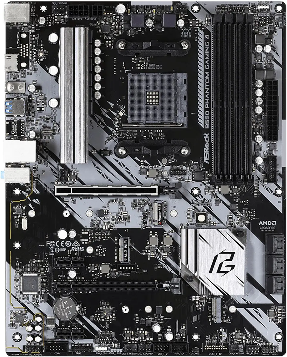 ASRock B550 Phantom Gaming 4 ATX Moederbord