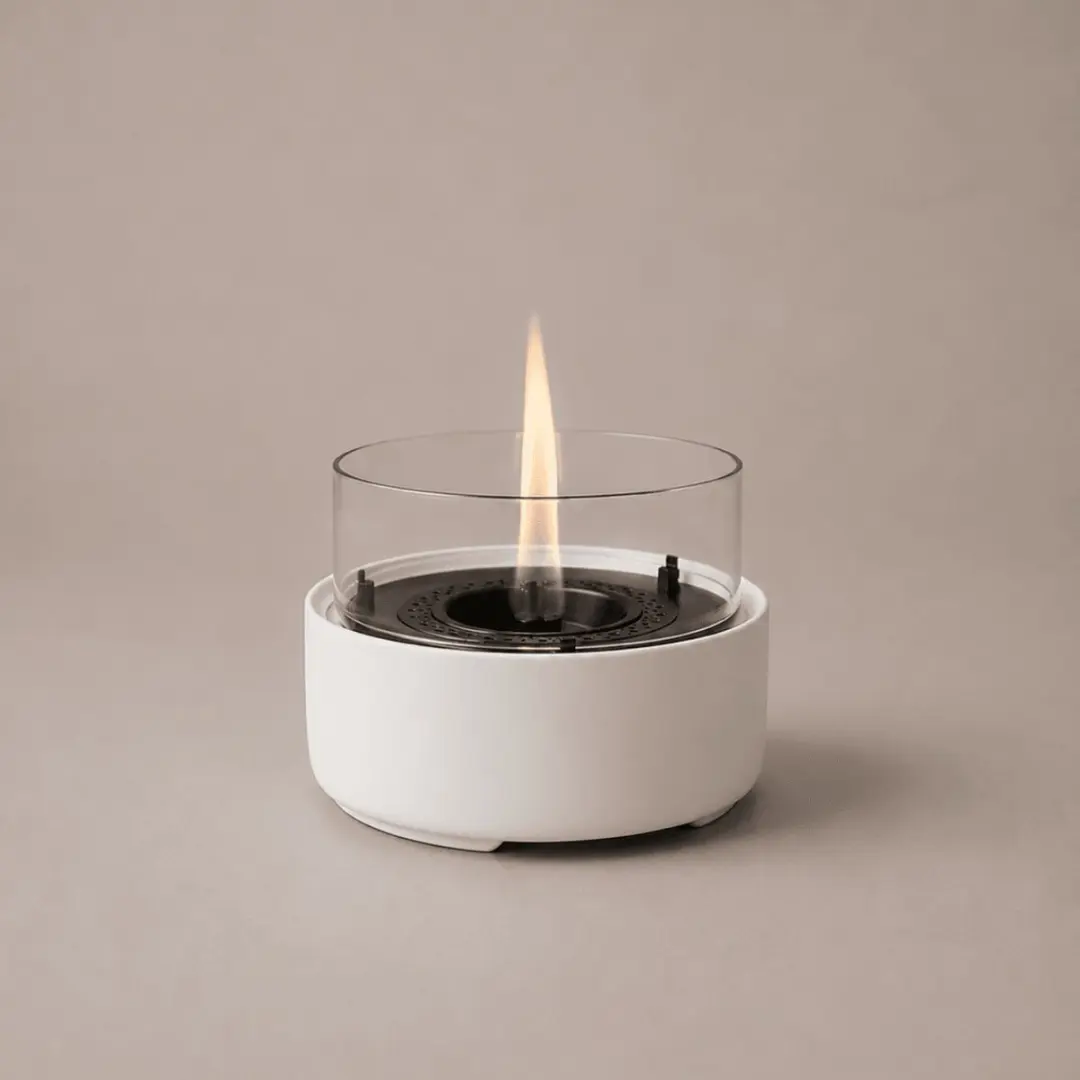 Tenderflame Café 18 Natural Concrete Tafelhaard 500W