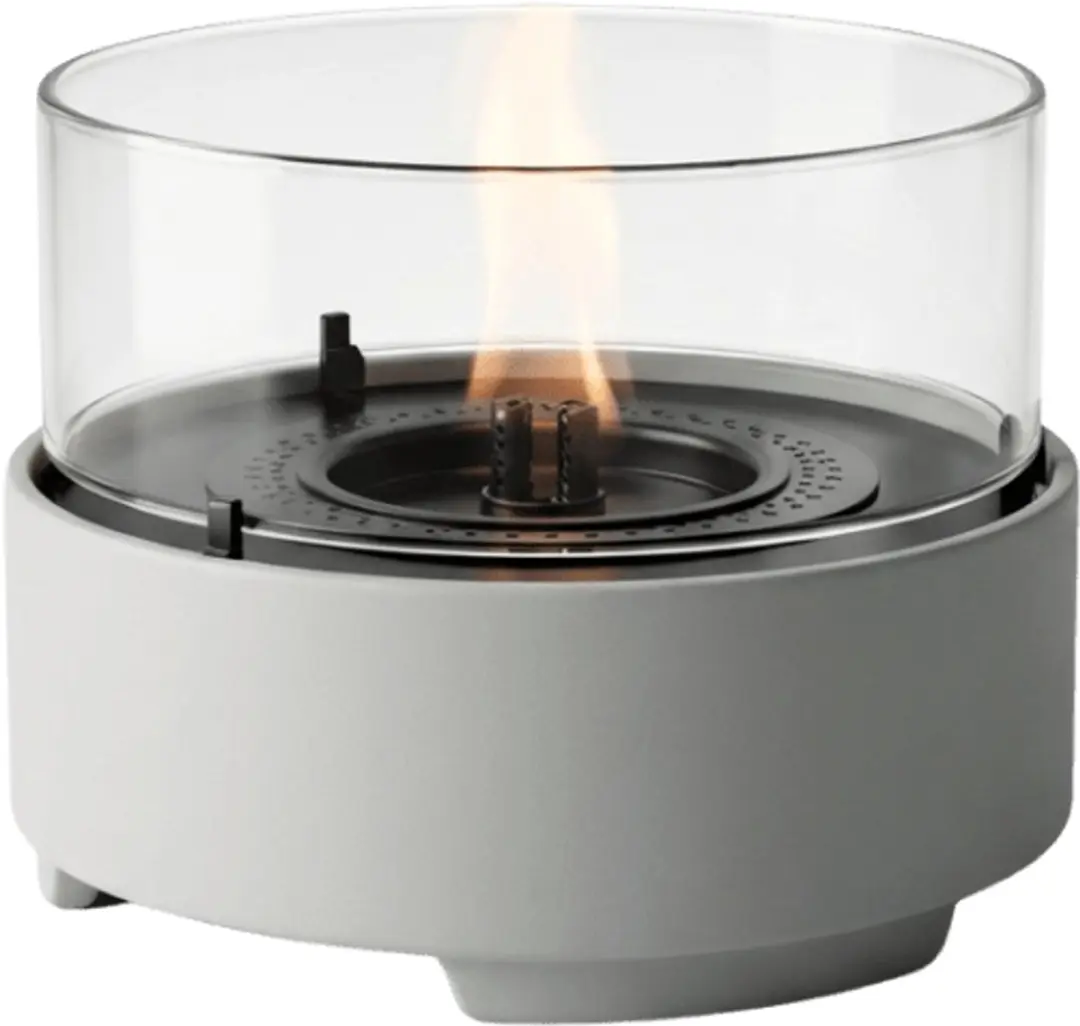 Tenderflame Café 18 Natural Concrete Tafelhaard 500W - Grijs