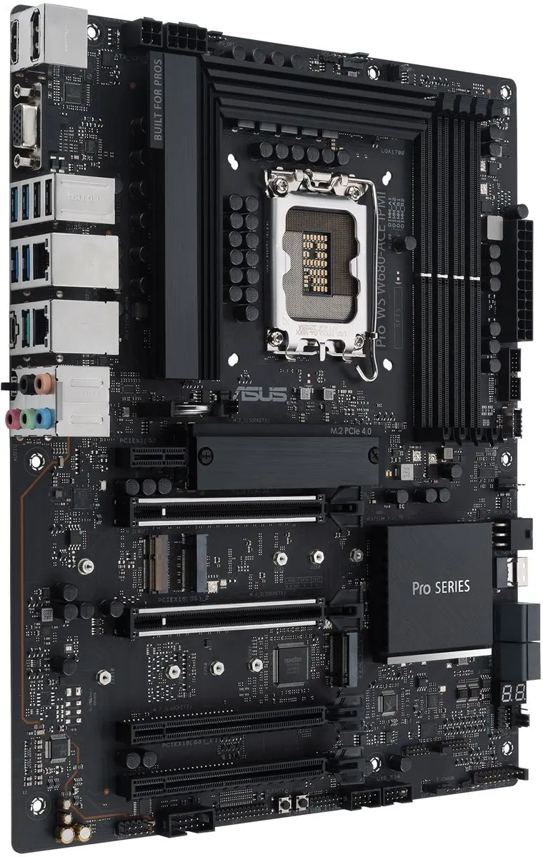ASUS Pro WS W680-ACE IPMI Moederbord - ATX - Socket 1700 - afbeelding 6 van 6