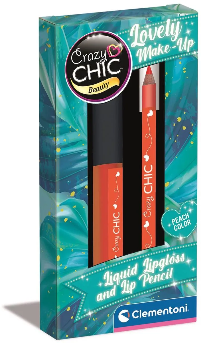 Clementoni Cazy Chic Lipgloss & Lippotlood - Multi Kleuren