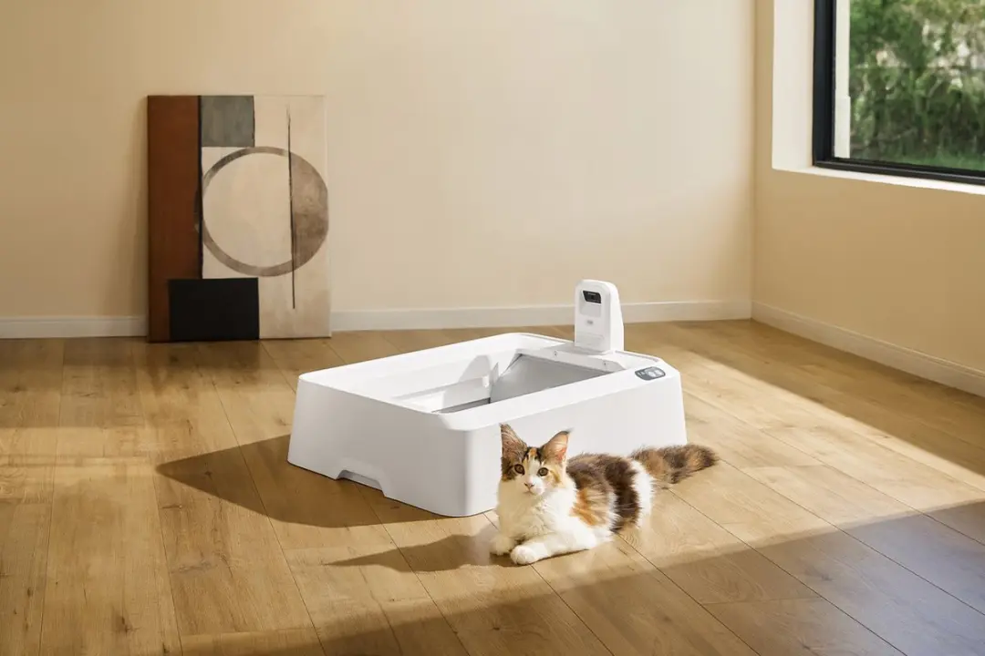 Petkit Purobot Crystal Duo Automatische Kattenbak - Grijs