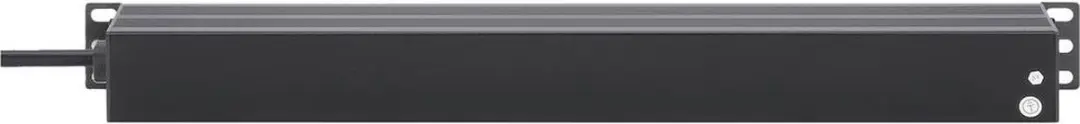Intellinet 715140 Stekkerdoos 19 inch 1 HE - Zwart - afbeelding 6 van 6