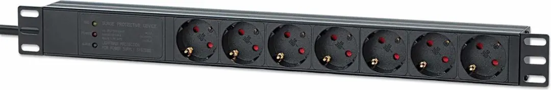 Intellinet 715140 Stekkerdoos 19 inch 1 HE