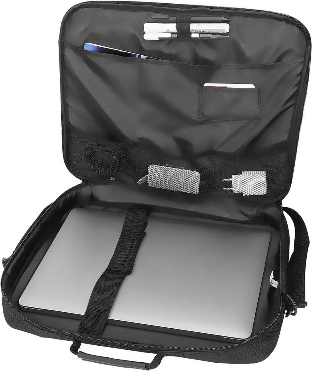 Manhattan Notebooktas 17,3" - Zwart - MPN 439992