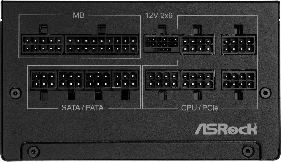 ASRock SL-850G Voeding 850W - Modulair - Zwart