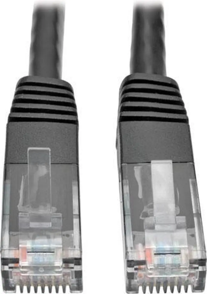 Tripp Lite N200-003-BK Netwerkkabel Cat6 - 0,91m - Zwart