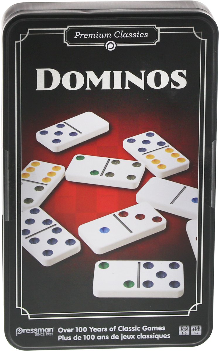 Goliath Double Six Dominos - Actiespel - Familiespel - Domino - Denkspel