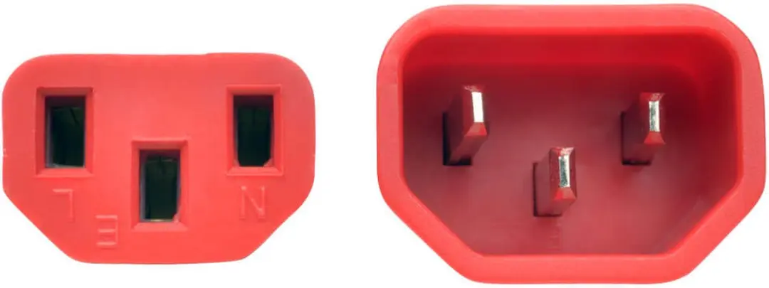 Tripp Lite P005-003-ARD Snoer 0,9m C14-C13 - Rood