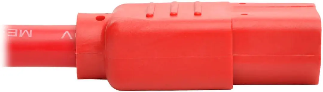 Tripp Lite P005-003-ARD Snoer 0,9m C14-C13 - Rood