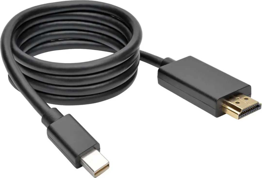 Tripp Lite P586-003-HDMI Mini DisplayPort naar HDMI Kabel - 1080p - 3ft - Zwart