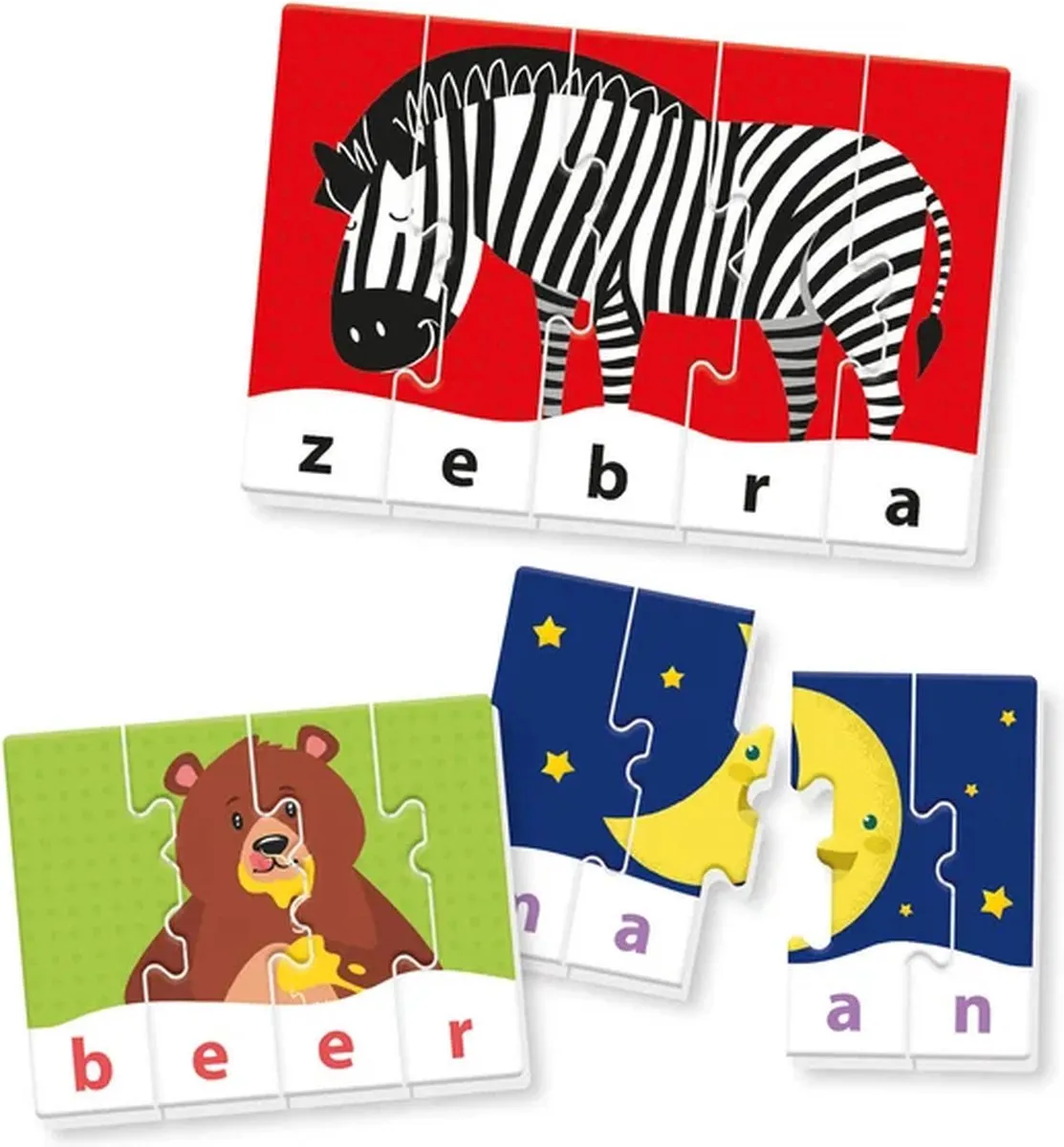 Clementoni Mijn Eerste Woordjes 56174 Educatief Speelgoed - 16 Puzzels