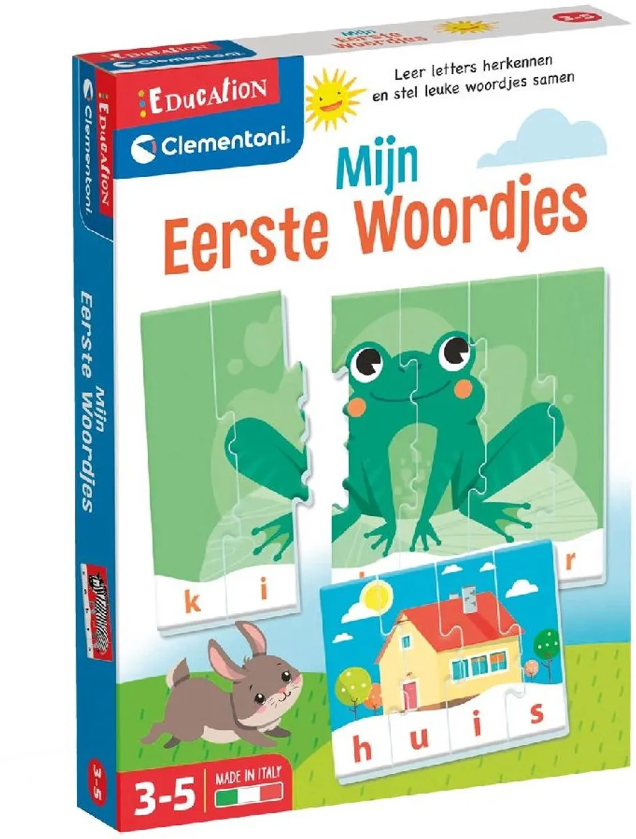 Clementoni Mijn Eerste Woordjes 56174 Educatief Speelgoed