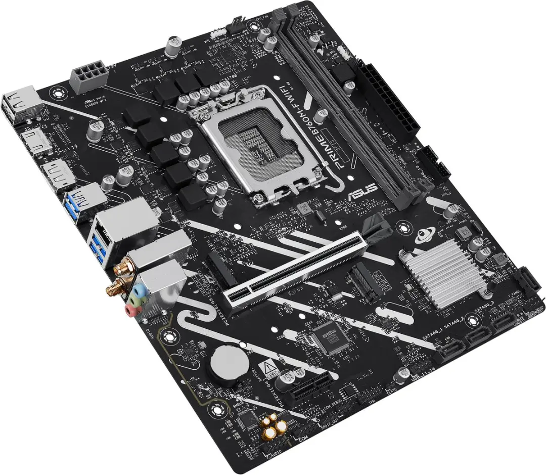 ASUS PRIME B760M-F WIFI B760 Moederbord - microATX