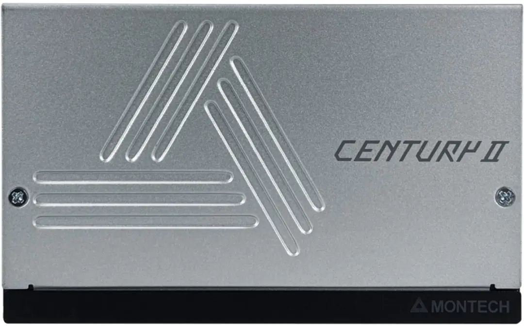 Montech Century II CENTURY II 850W Voeding - 850W - ATX 20+4 Pin - Zilver/Zwart