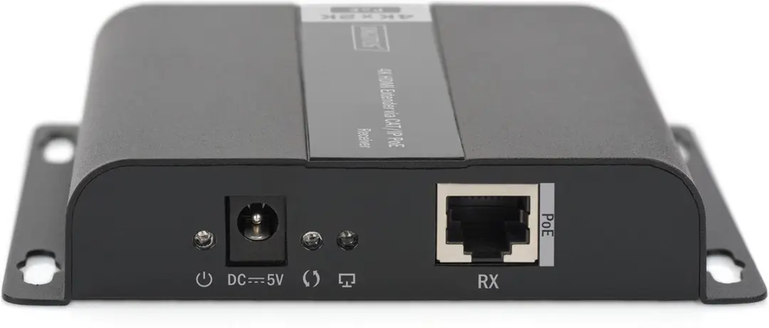 Digitus DS-55125 HDMI-ontvanger 4K - Zwart