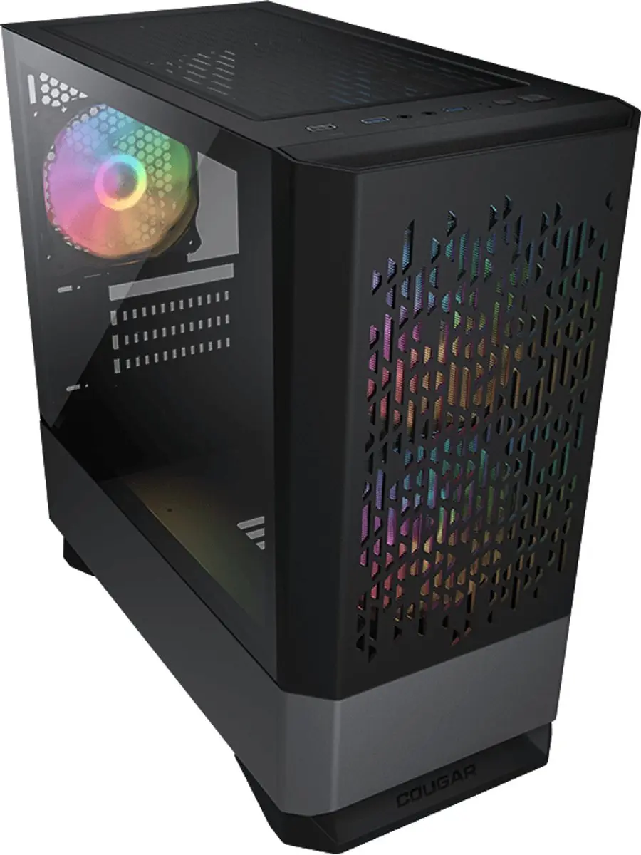Cougar MG140 Air RGB ATX Mid-tower Behuizing - Zwart